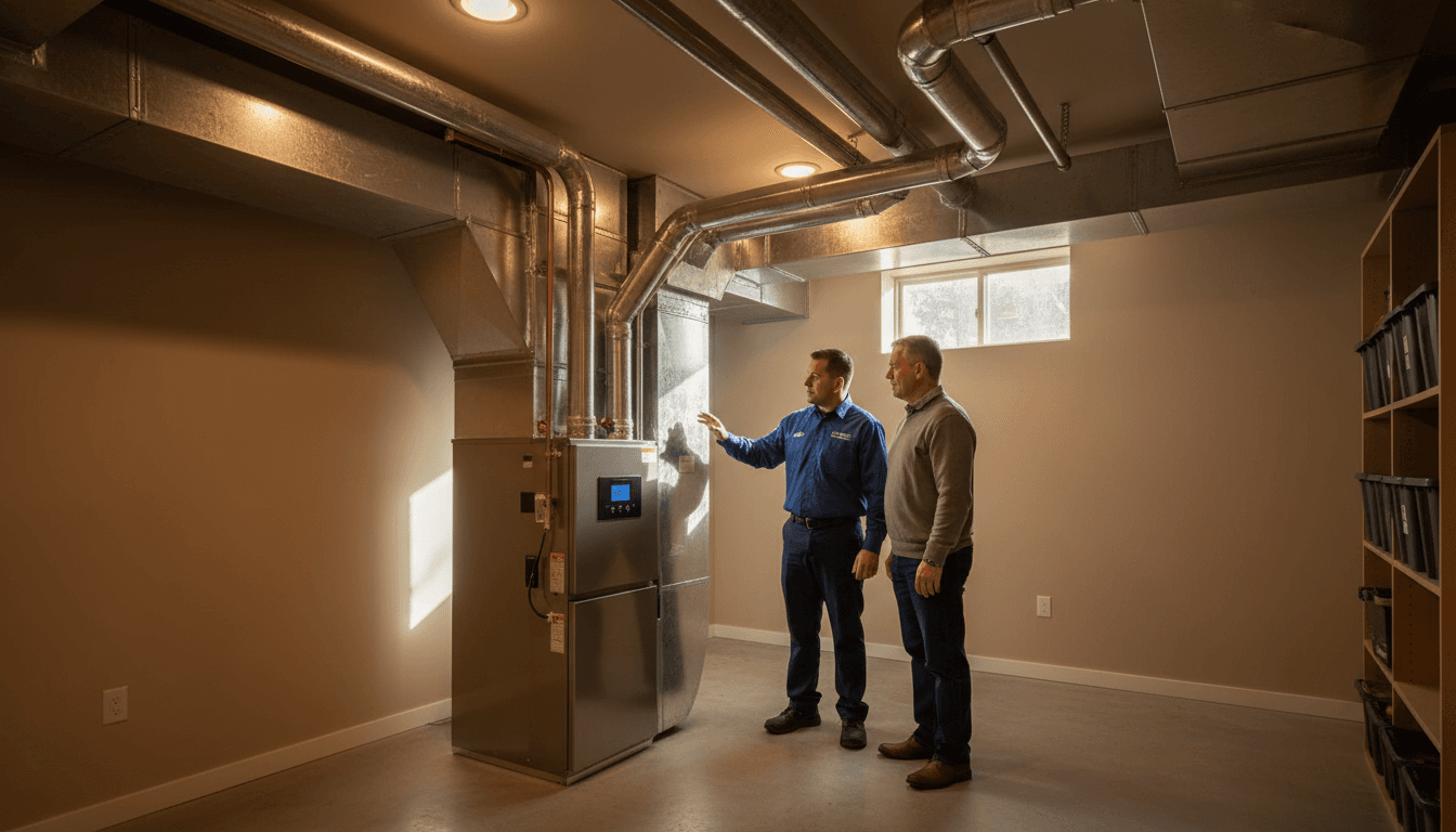 Heating system installation