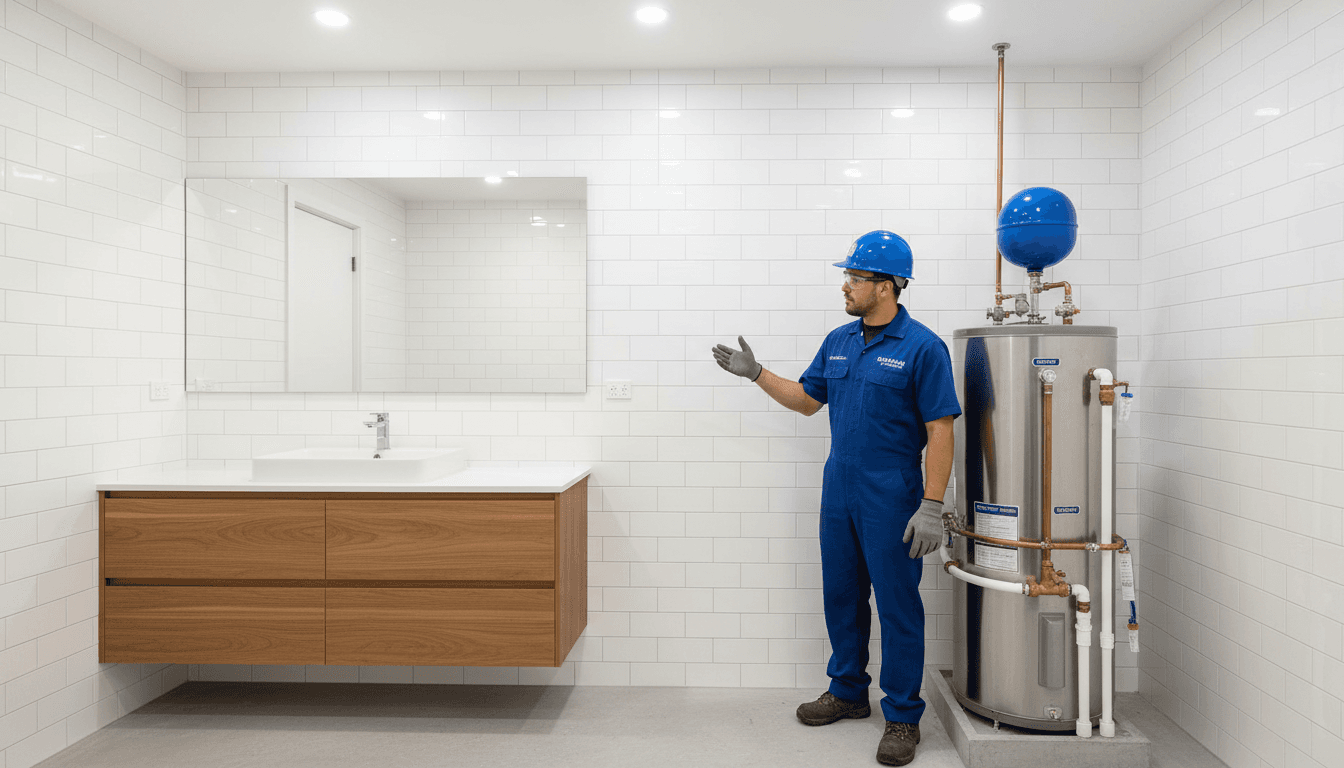 Water heater installation