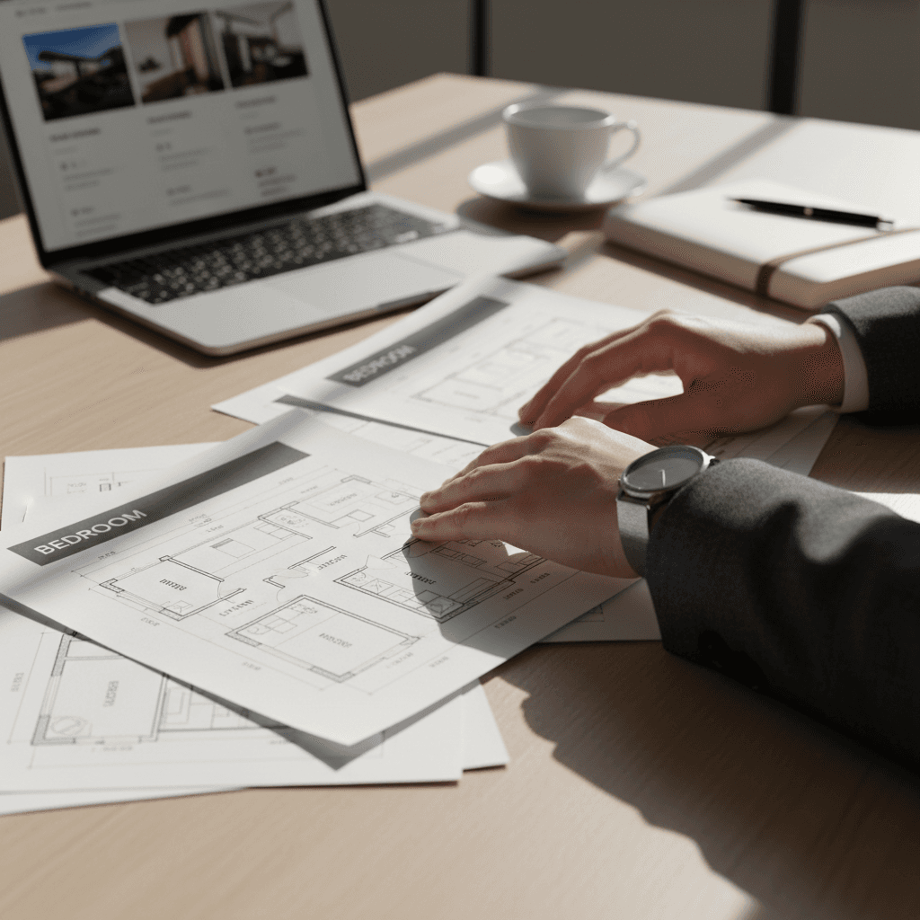 Real estate consultation meeting